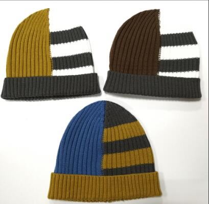Personalized Color-block Knitted Hat